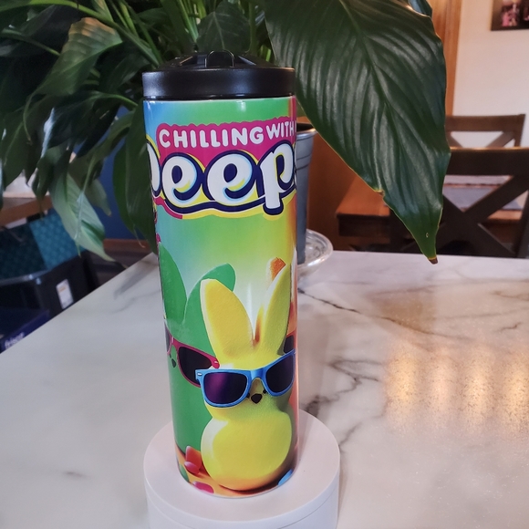 CHILLING WITH MY Peeps 20oz Tumbler with duo lids 🎉sale - Picture 11 of 11